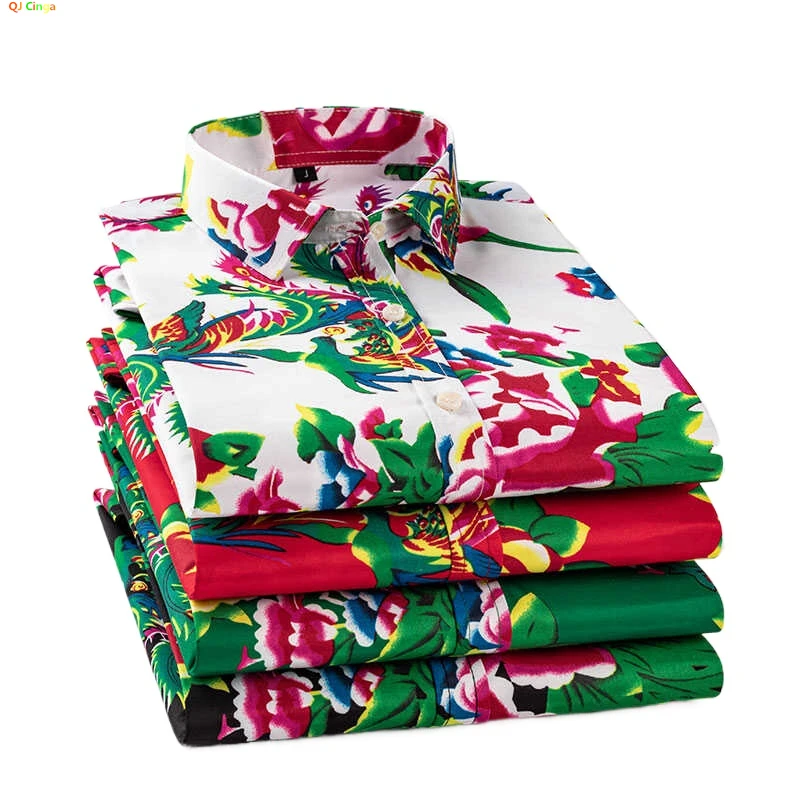 White Red Black Purple Pink Men's Long Sleeves Classic Solid Colour Shirt main image 1