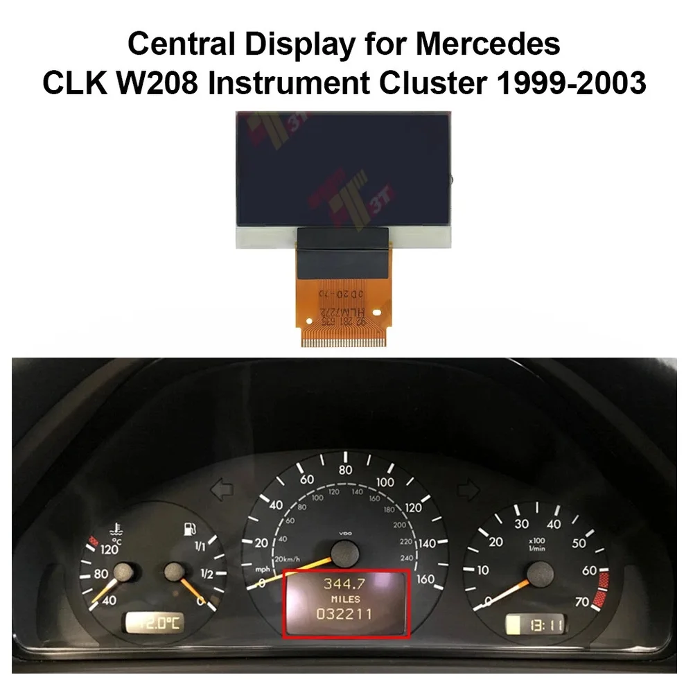 VDO 계기판 LCD 픽셀 수리, 메르세데스 벤츠 W210 E320 E430 1996  2002