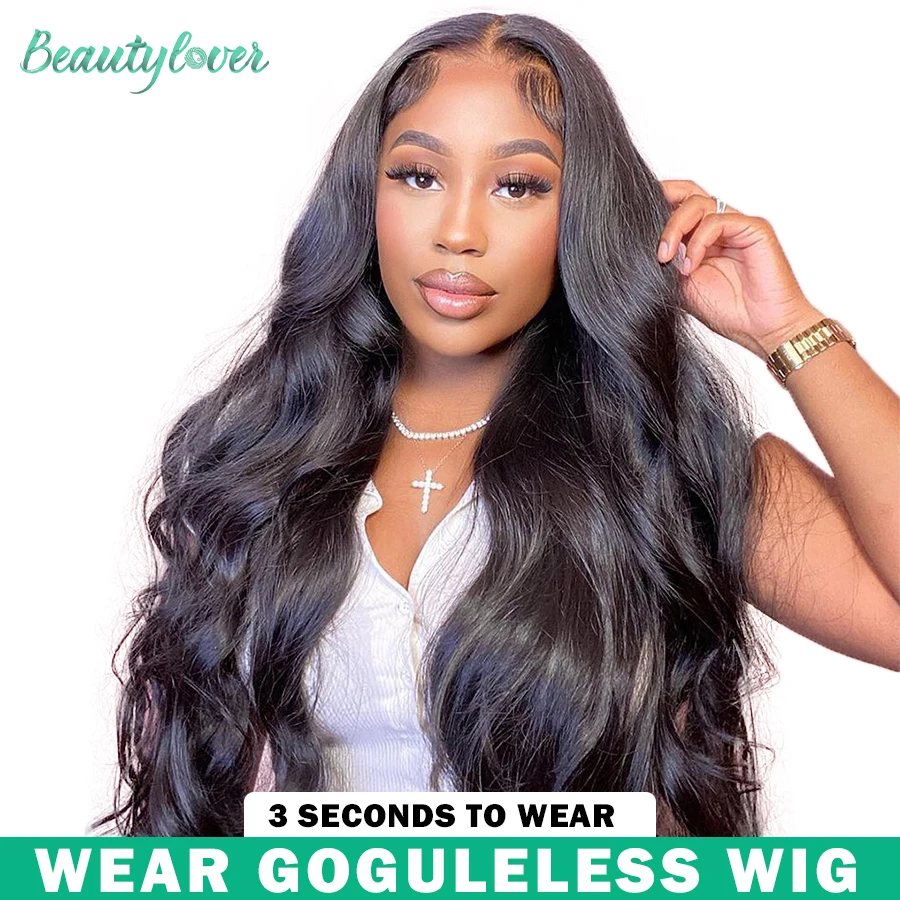 

Wear And Go Glueless Wig Body Wave 4x4 Lace Glueless Brazilian Human Hair Wig Beautylover Ready To Wear Pre Plucked Ready To Go