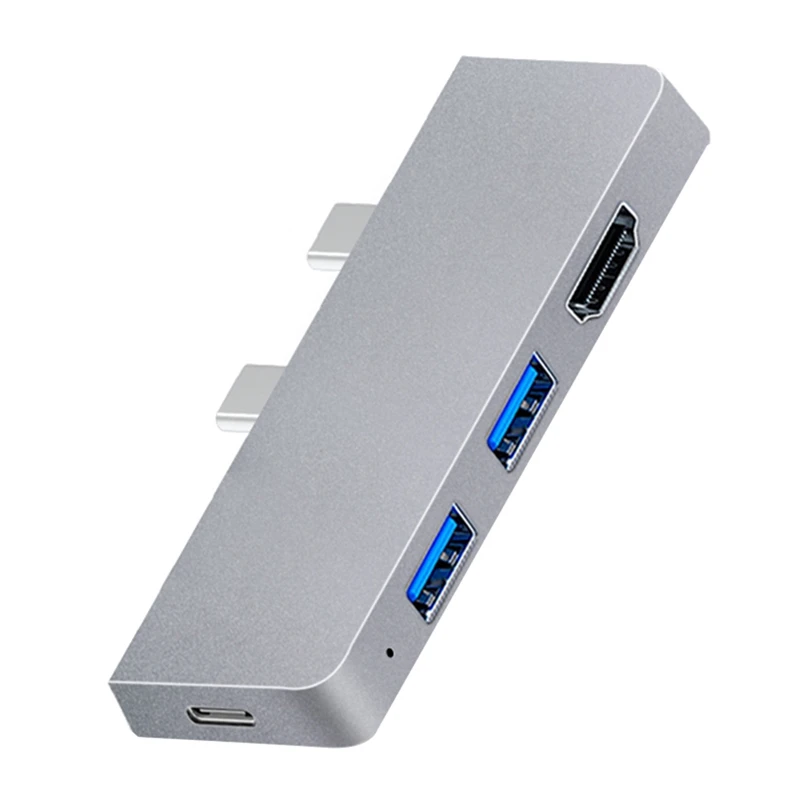 

2 шт., адаптер для чтения SD/TF-карт, 4K + 2 порта USB 3,0