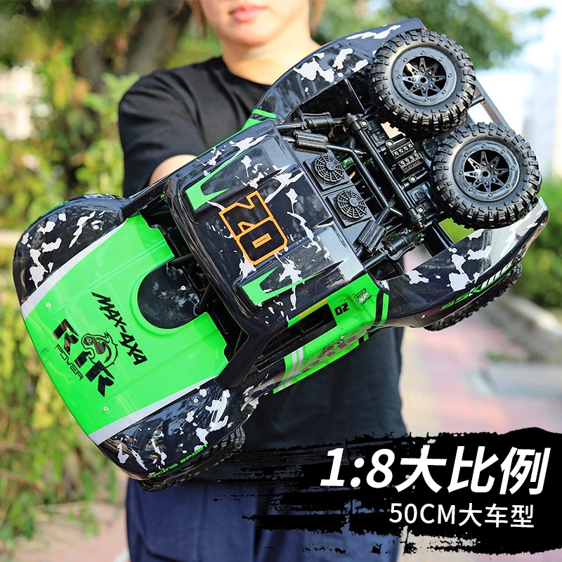 

Large high-speed bigfoot rc cross-country climbing racing car All-terrain amphibious children remote control four-wheel drive to