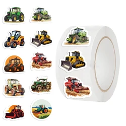 Construction Vehicle Sticker Roll - 500 Unique Reward & Encouragement Stickers (JJT136)