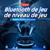 187-f232f9.jpg Lenovo ecouteur sans fil , Casque D'écoute Bluetooth, Oreillettes à Faible Latence