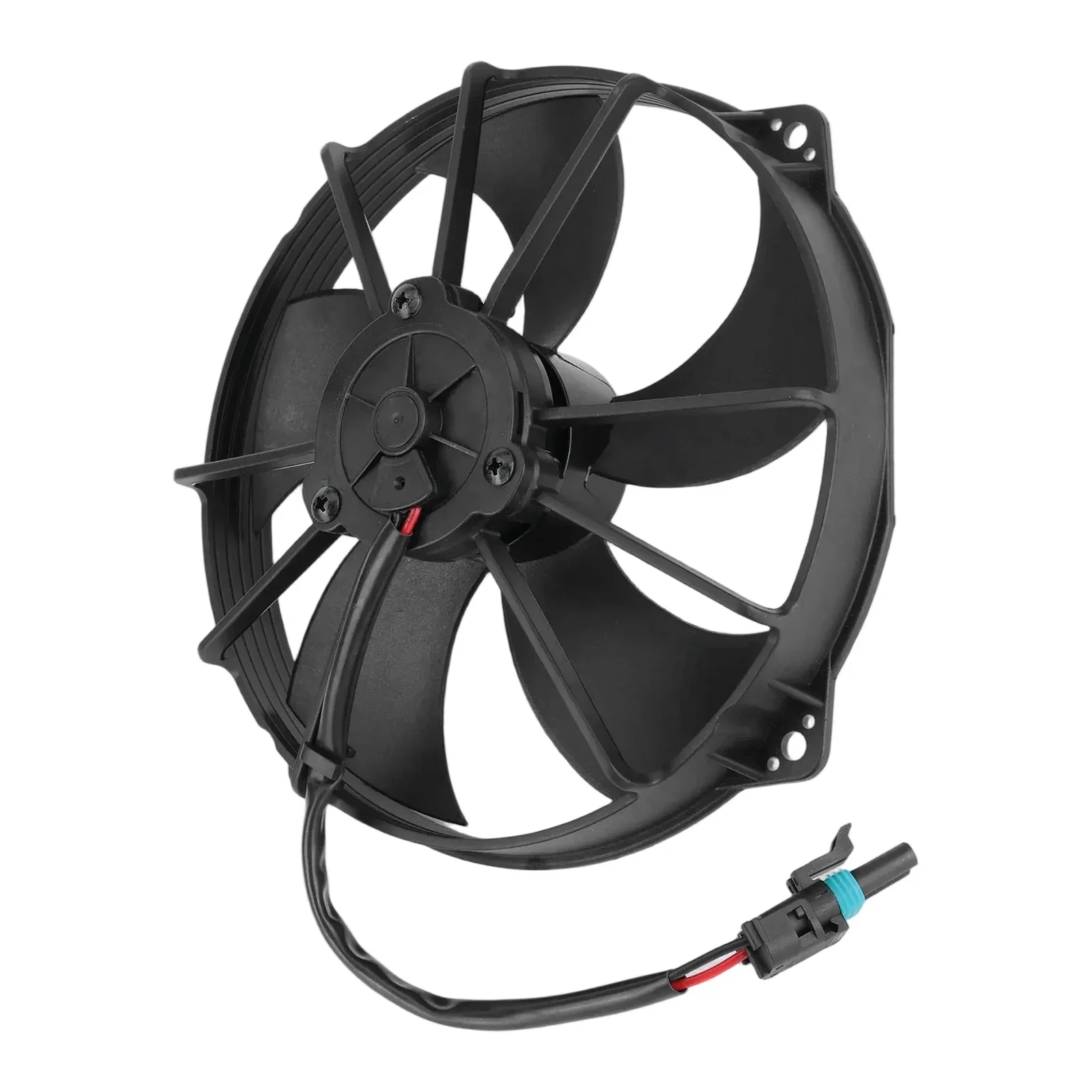 Black Plastic Radiator Cooling Fan Assembly for ATV