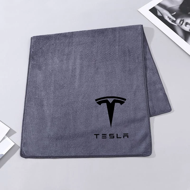 High Quality Microfiber Car Wash Towel Drying Cloth Cleaning Towel for Tesla Model 3 Model Y Model S X SpaceX Cybertruck Juguete 6
