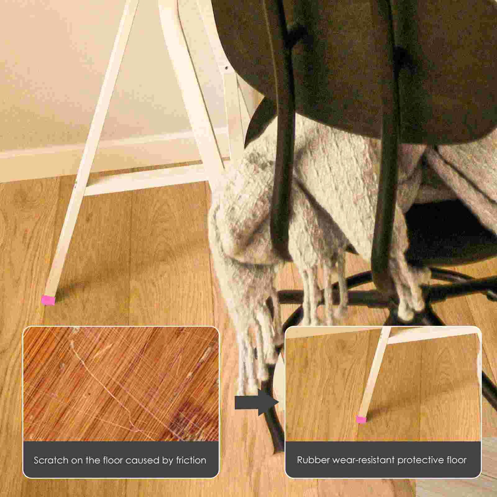 Ladder Feet Cover Leg Protector Cushion Covers Hardwood Step Extension Chair Table Pad Furniture Rubber Caps Pads Mat Floor