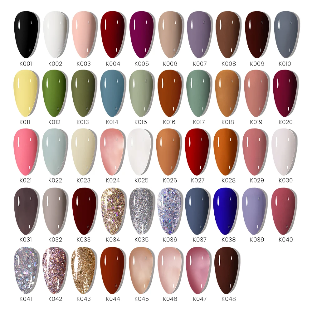 MAYCHAO 12ML Gel Nail Polish Natural Nude New 48Colors Semi-permanent Nail Art Manicure Salon Soak Off UV LED Varnishes