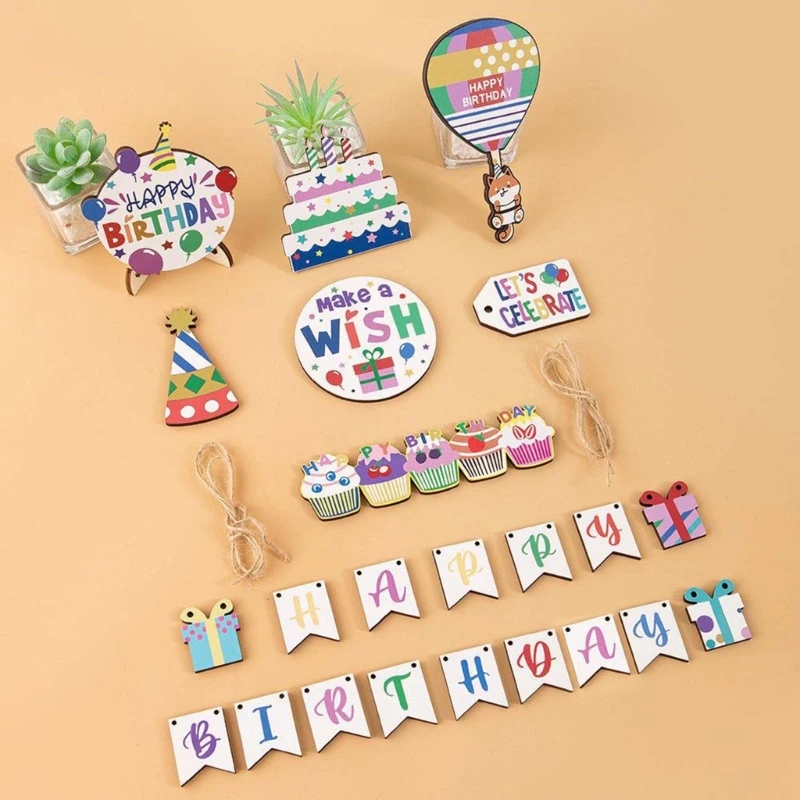 

Layered Tray Decorations Birthdays Bright and Cheery Party Accessories