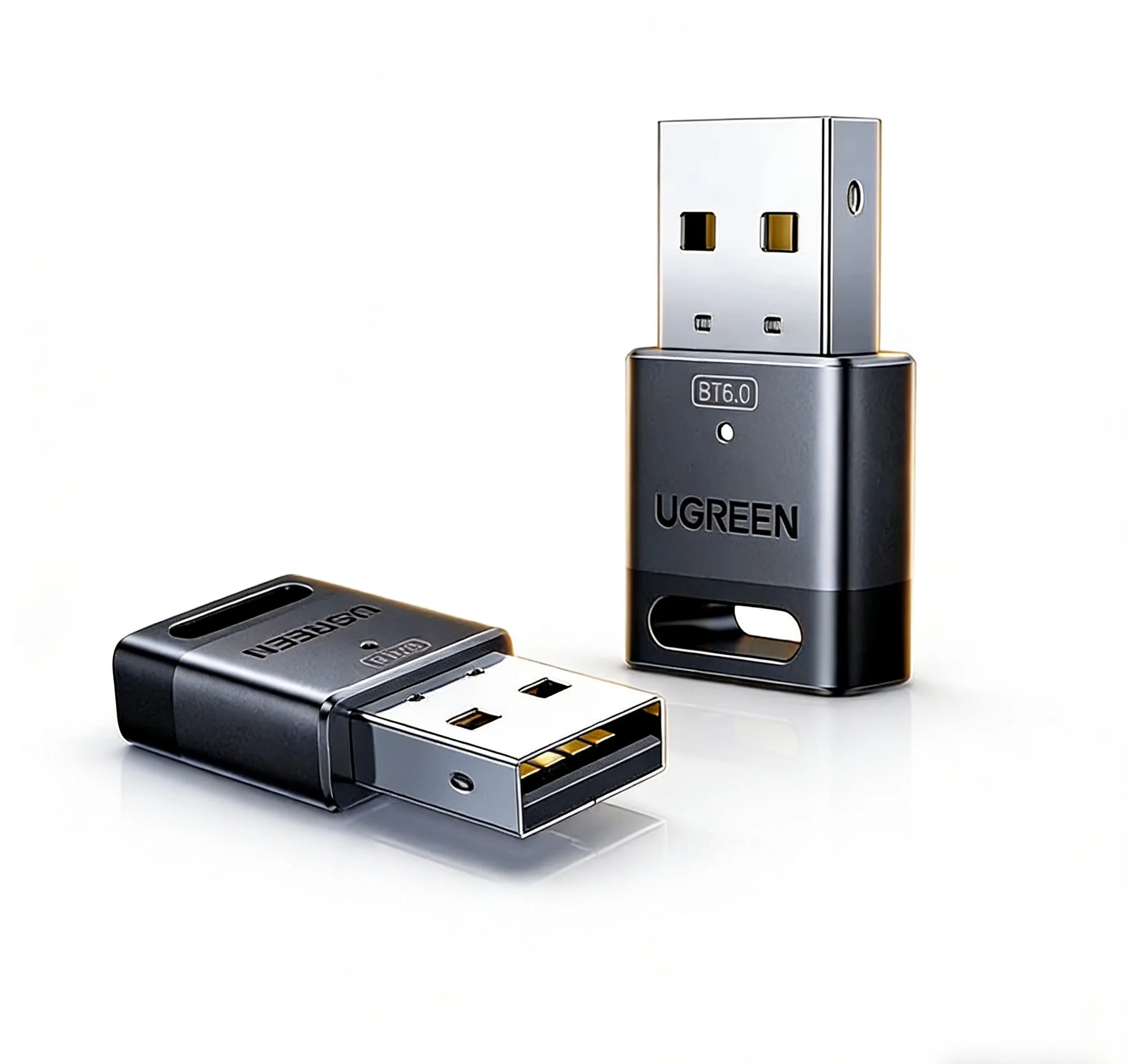 UGREEN USB 블루투스 어댑터 6.0 무선 블루투스 송신기 키보드, 마우스, 헤드폰 호환