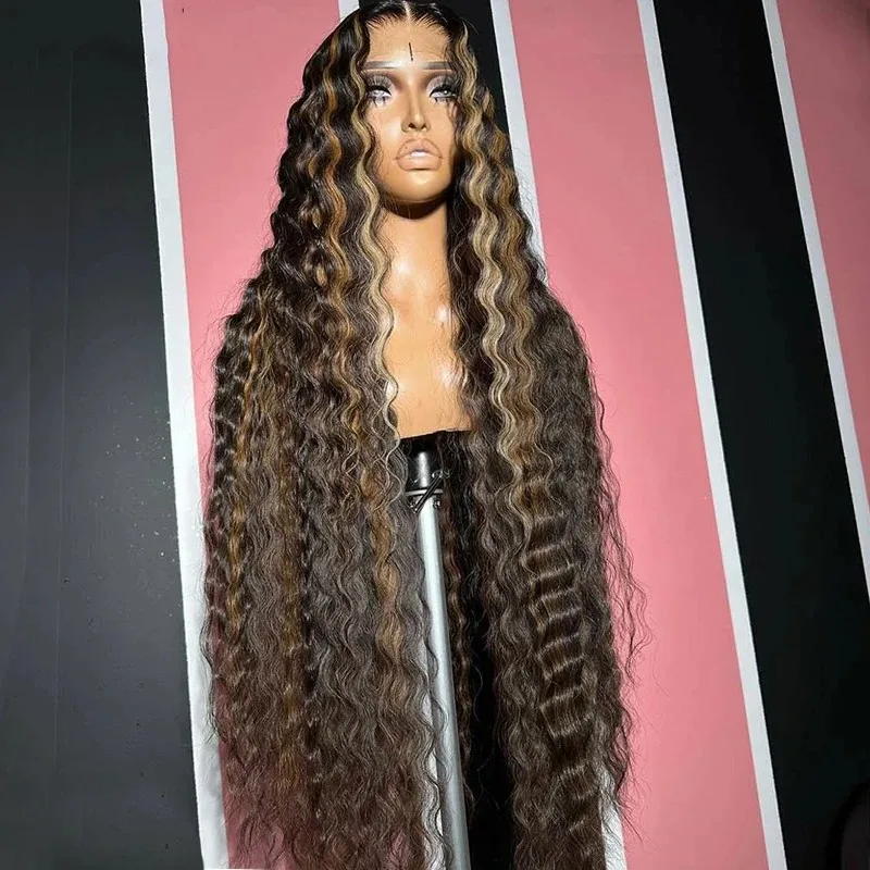 HD Lace Highlight Wig - Honey Blonde