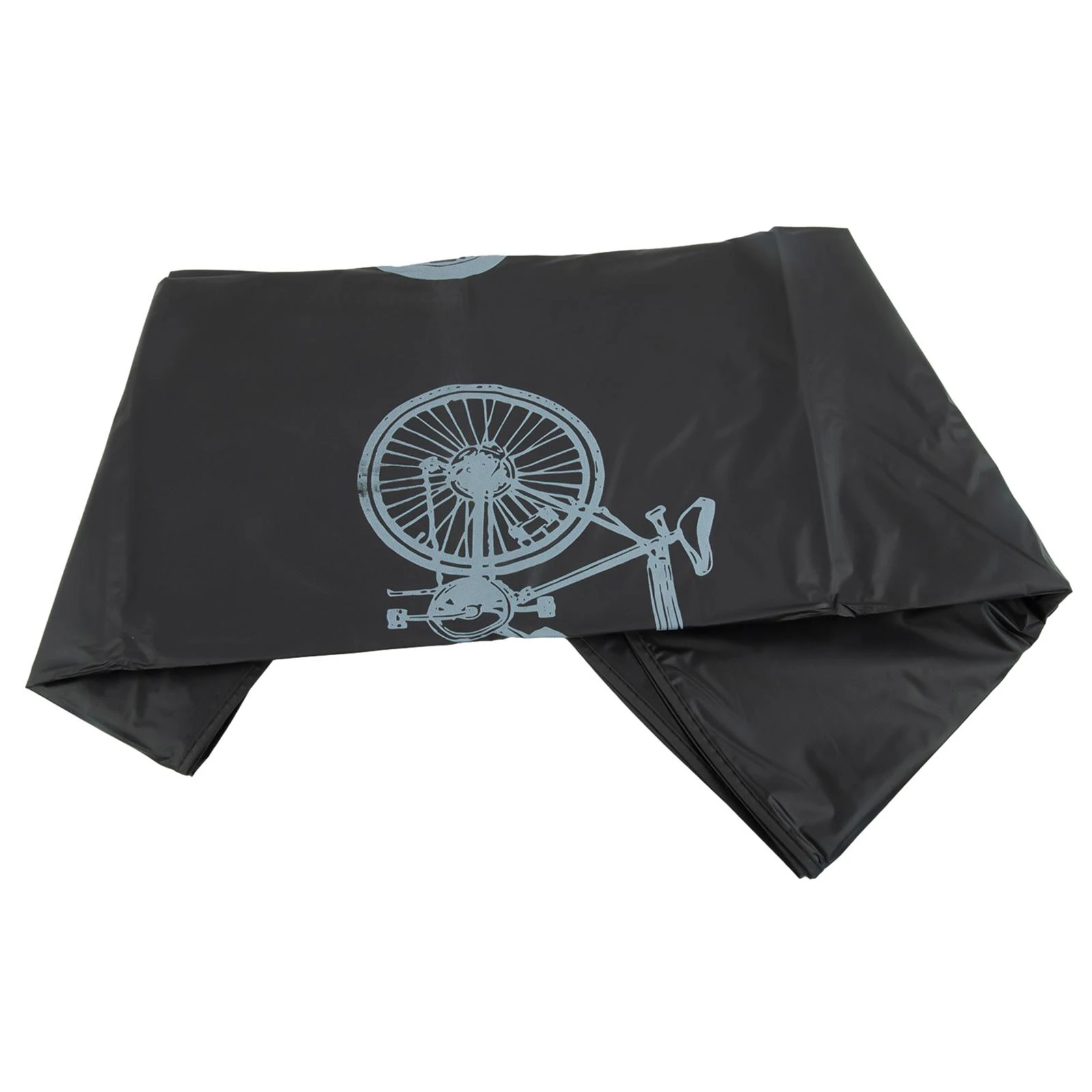 Housse De Vélo Imperméable 200x100 Cm - Anti-UV, Anti-poussière, Pour VTT, Vélo électrique, Scooter - Gris/noir