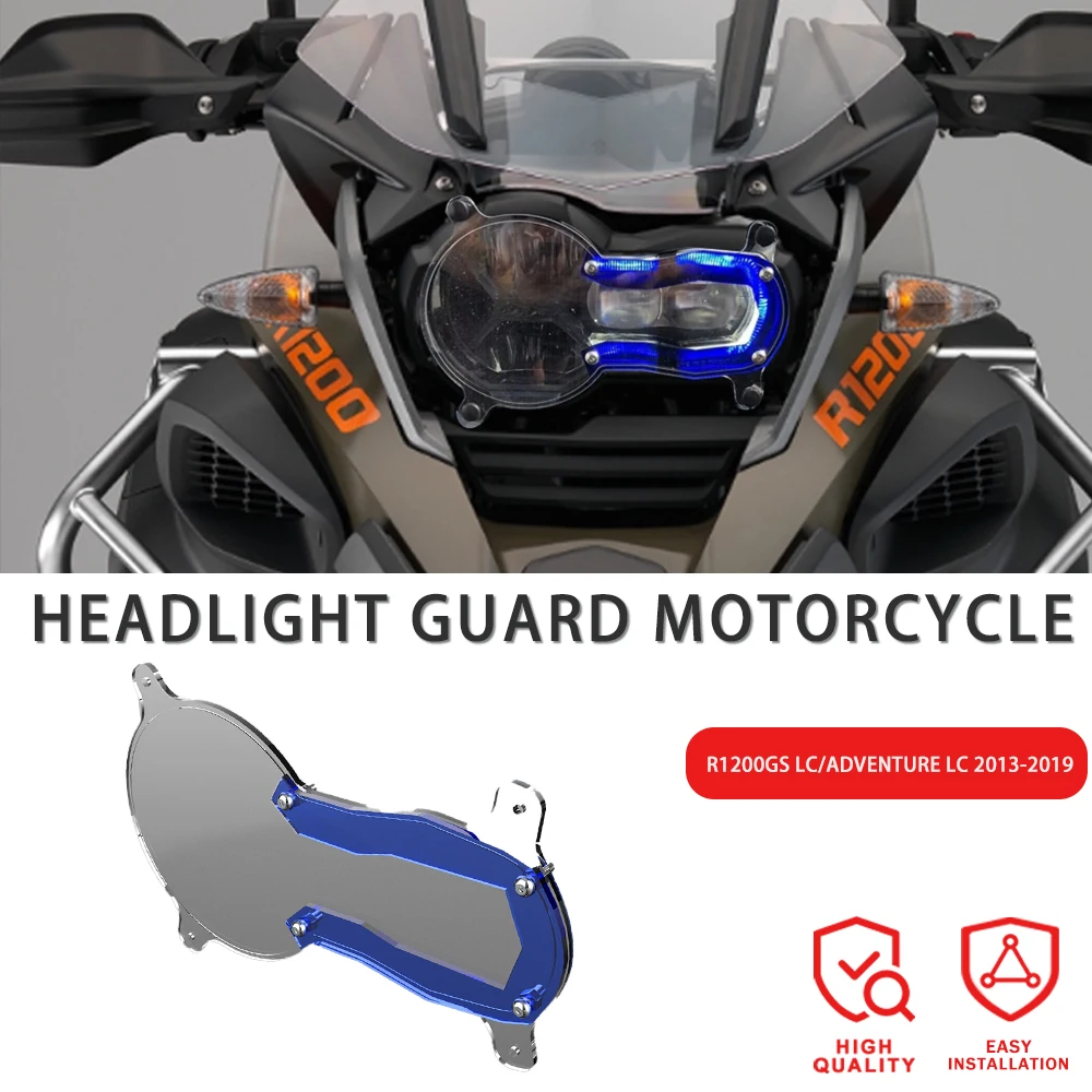 

Acrylic Headlight Protector Guard Lense Cover Motorcycle Accessories For BMW R 12500 GS LC R1200GS ADV Adventure LC 2013-2019