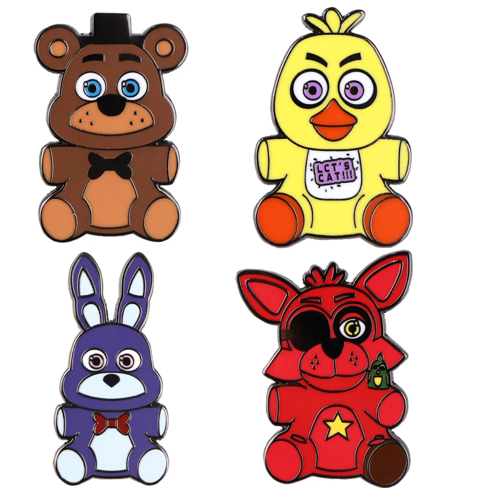 

Cartoon Badges Lapel Pins for Backpacks Cute Metal Enamel Pin Brooches for Women Fashion Jewelry Accessories Gifts