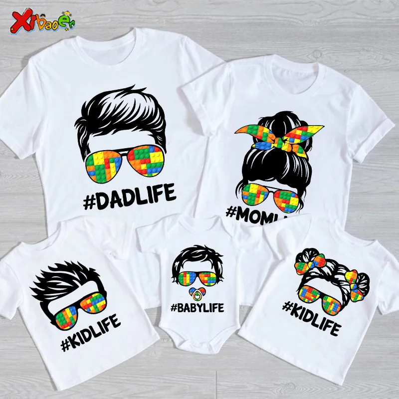 

Family Life T Shirt Dadlife Shirt Mom Shirt Kidlife Shirt Funny Family Matching Shirt Family Travel Shirt Mechanic Dad Son Gifts