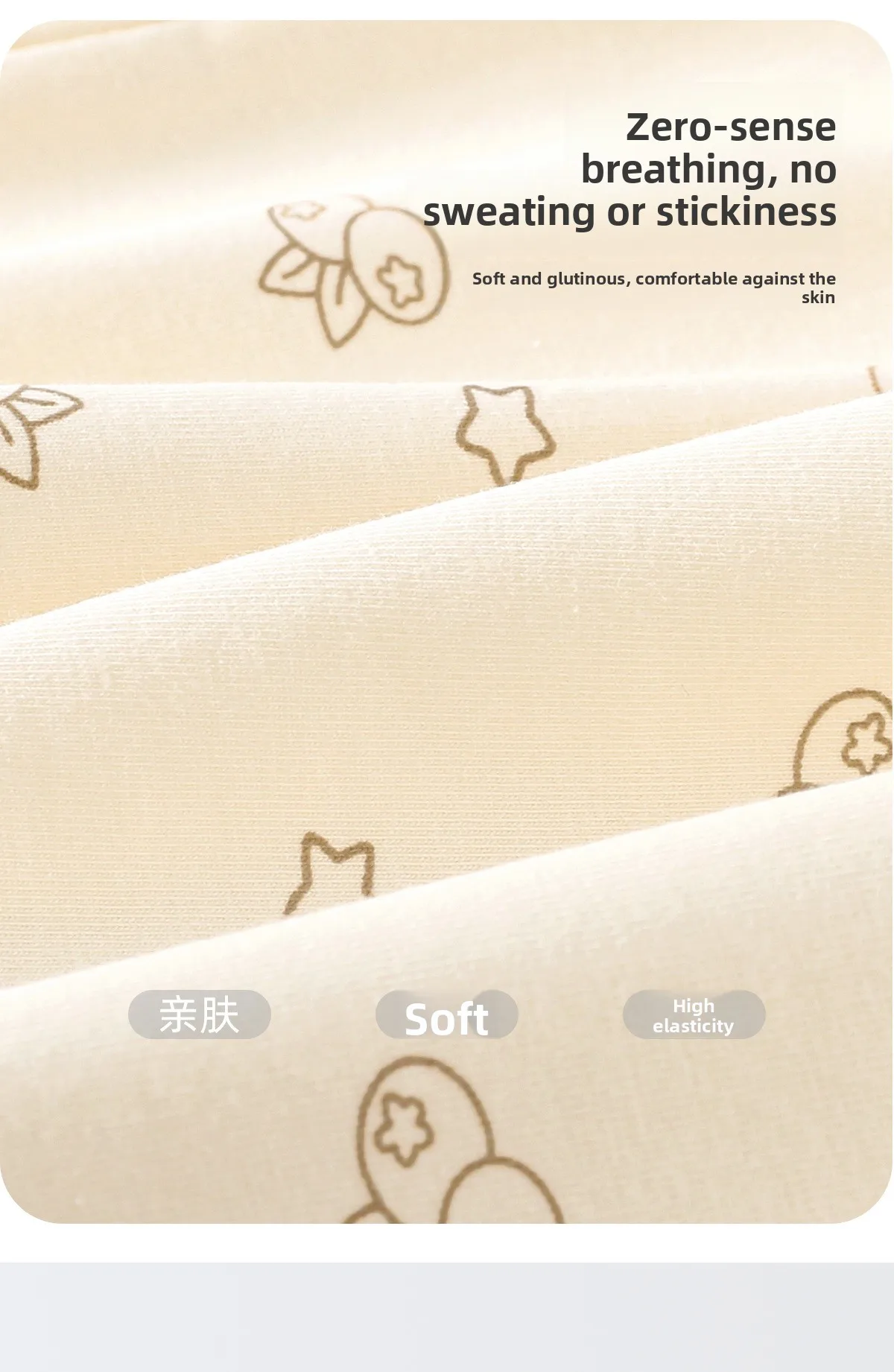 4er-Pack Mädchen-Baumwollunterwäsche, Klasse A, flach, nahtlos, atmungsaktiv, weich, für Babys, Kleinkinder, kleine und große Kinder – Detail 7