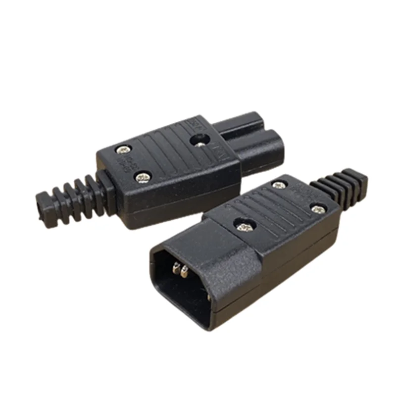 250v 10a IEC320 C13 C14 C15 AC PDU UPS 유선 전원 콘센트 인라인 케이블 조립 전기 패널 콘센트 AC 소켓 설치