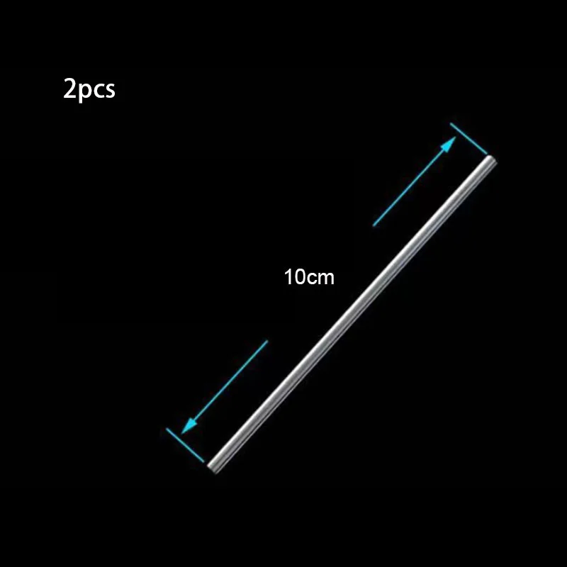 2 teile/los 4mm Acryl Aquarium Stecker Gerade U Form Rohr Ellenbogen Aquarium Luftpumpe Luft Schlauch Filter Anschluss zubehör – Detail 20