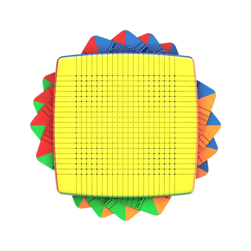 MoYu Cube 21st order Magic cube new biggest Professional Challenging smooth magic speed cube Educational toys kids