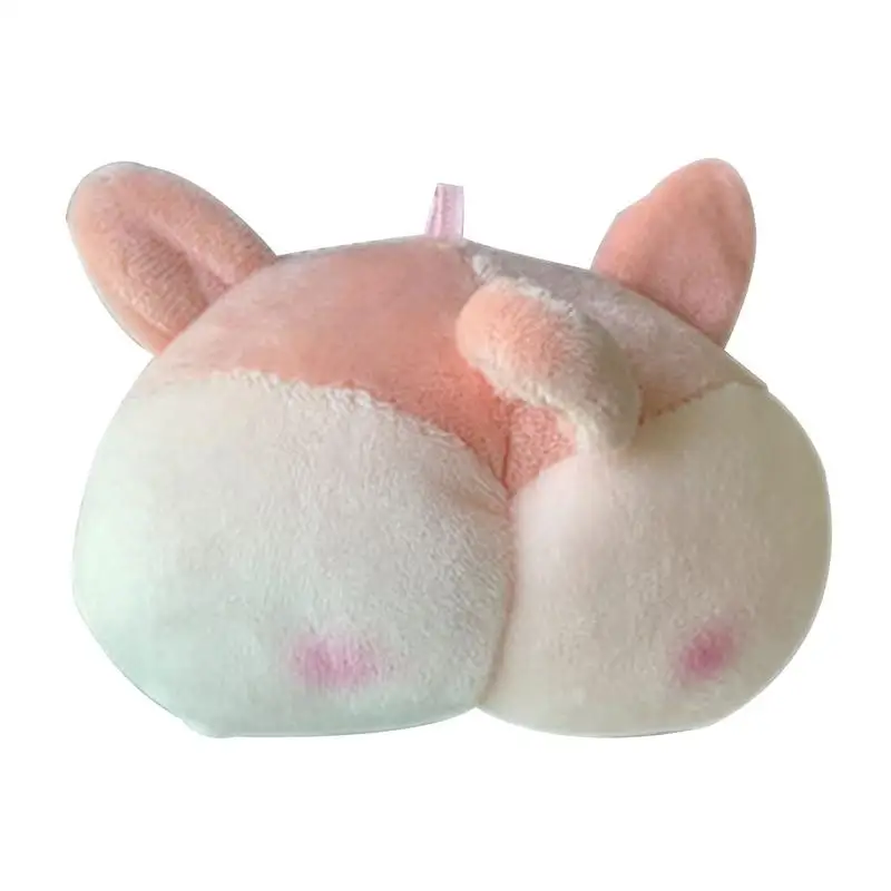 

Женская милая кошка, ягодицы, плюшевые игрушки, корги, свинья, ягодицы, брелок, мягкие игрушки, милая подвеска, брелок для ключей