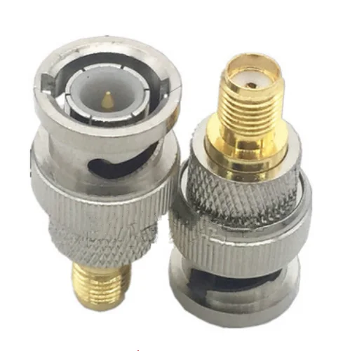 BNC SMA Adapter Q9 BNC To SMA SMA Male Female To BNC Male Female Straight Coaxial RF Connector