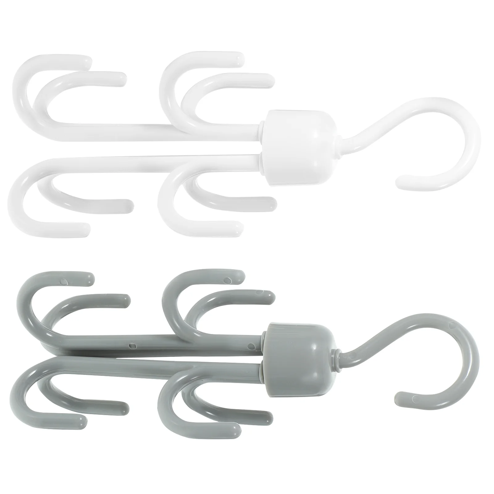 

2pcs Belt Hangers For Closet Plastic Belt Rack Belt Organizers Mens Belt Hanging Holders