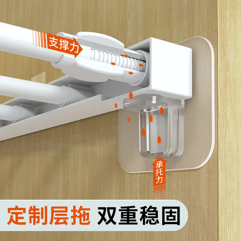 4/8pcs Adhesive Shelf Support Pegs Drill Free Nail Instead Holders Closet Cabinet Clips Wall Hangers Holder shelf support folding shelf bracket shelf bracket