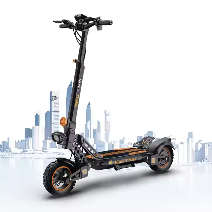 Ruitoo T3 Pro 3200W Dual Motor Electric Scooter 10-inch Folding Portable 60V 20.8Ah Adult Urban Transport Street Scooter