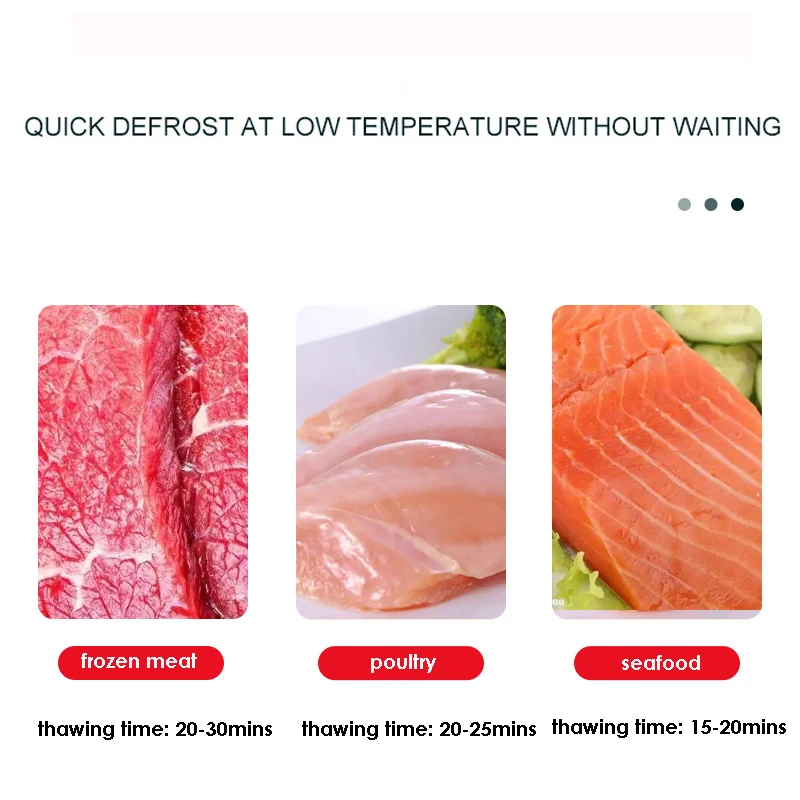 Quick Thaw Machine Fast Defrosting Tray Upgraded Thaw Master Food Defrost  Tray Rapid Meat Steak Preservation Thawing Tool - AliExpress