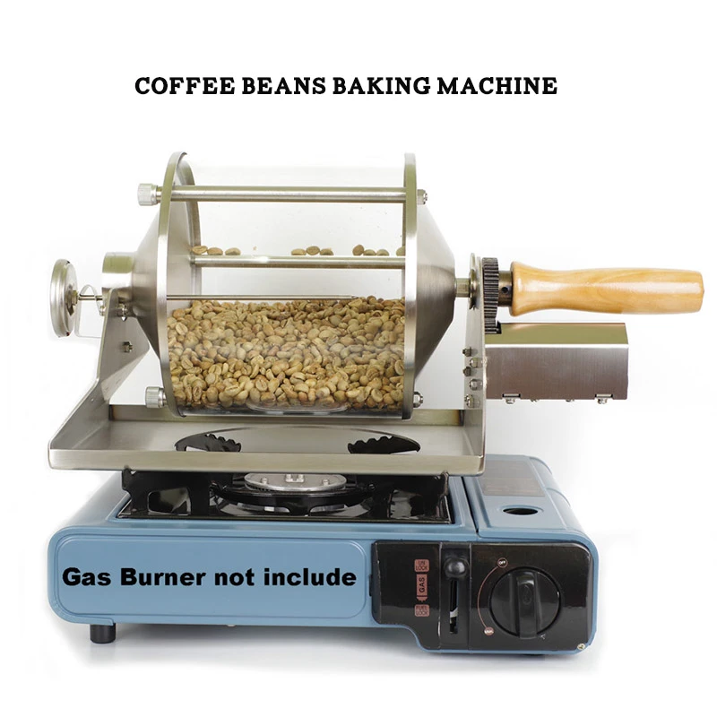 Household 400G Fuel Gas Coffee Bean Baking Machine Direct Fire Beans