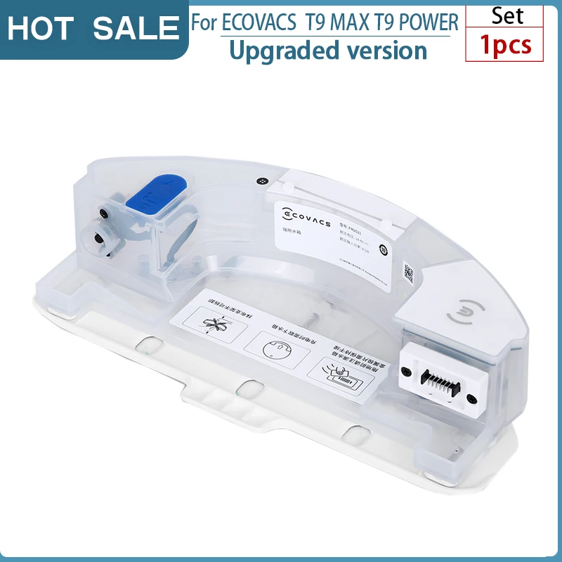 ECOVACS Deebot OZMO T9 MAX T9 POWER 오리지널 물 탱크, OZMO 프로 부품, 로봇 진공 청소기 교체 부품