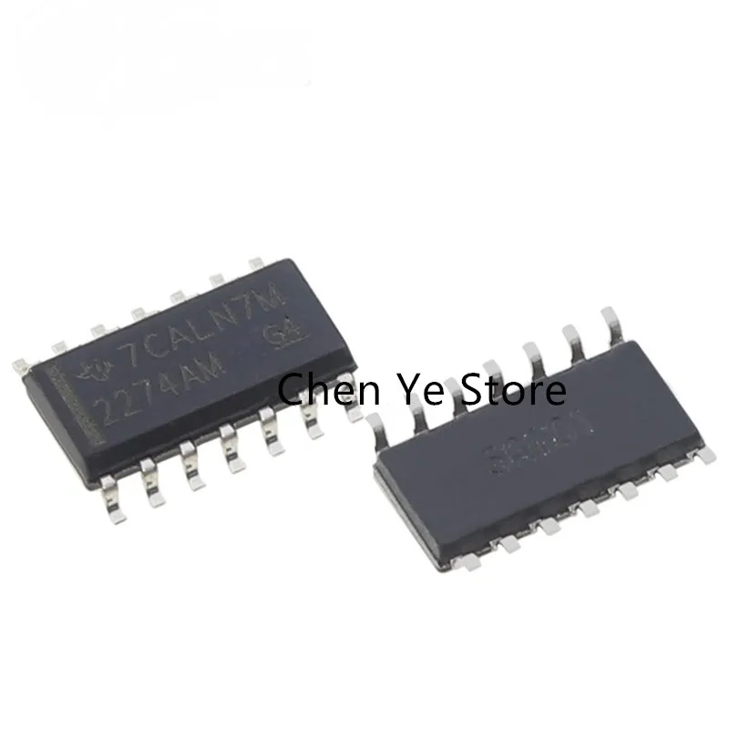 

10 шт. новый оригинальный IC TLC2274AMDR 2274AM SOP-14 SMD чип Рабочий Усилитель Op Amp патч