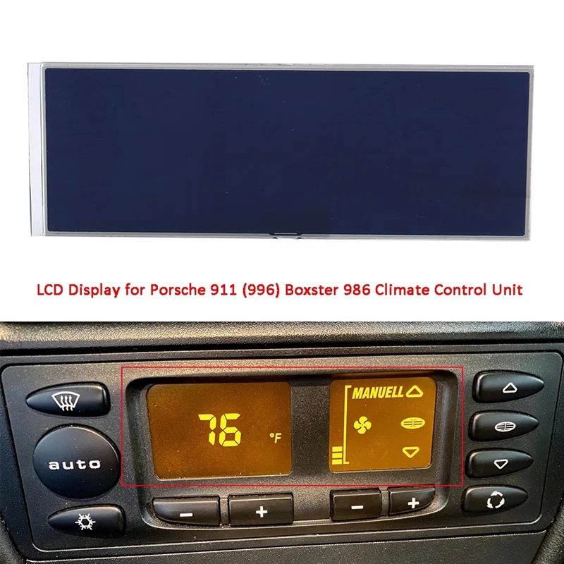 ڵ  A/C µ   LCD ÷ ȭ  ŰƮ For-Porsche 911 (996) Boxster 986