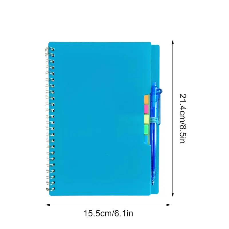 Reusable Smart Notebook Eco-Friendly Digitally Connected Notebook Smart Reusable Planner & Notepad Waterproof Mineral Stone