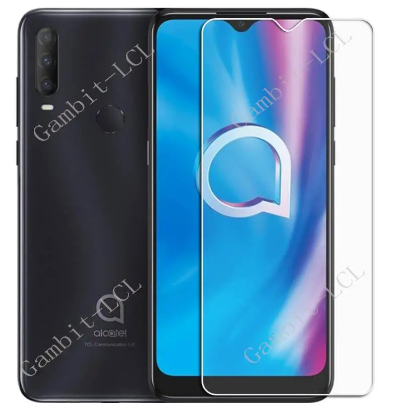 Alcatel - Salvadisplay in vetro temperato per Alcatel 3X resistente