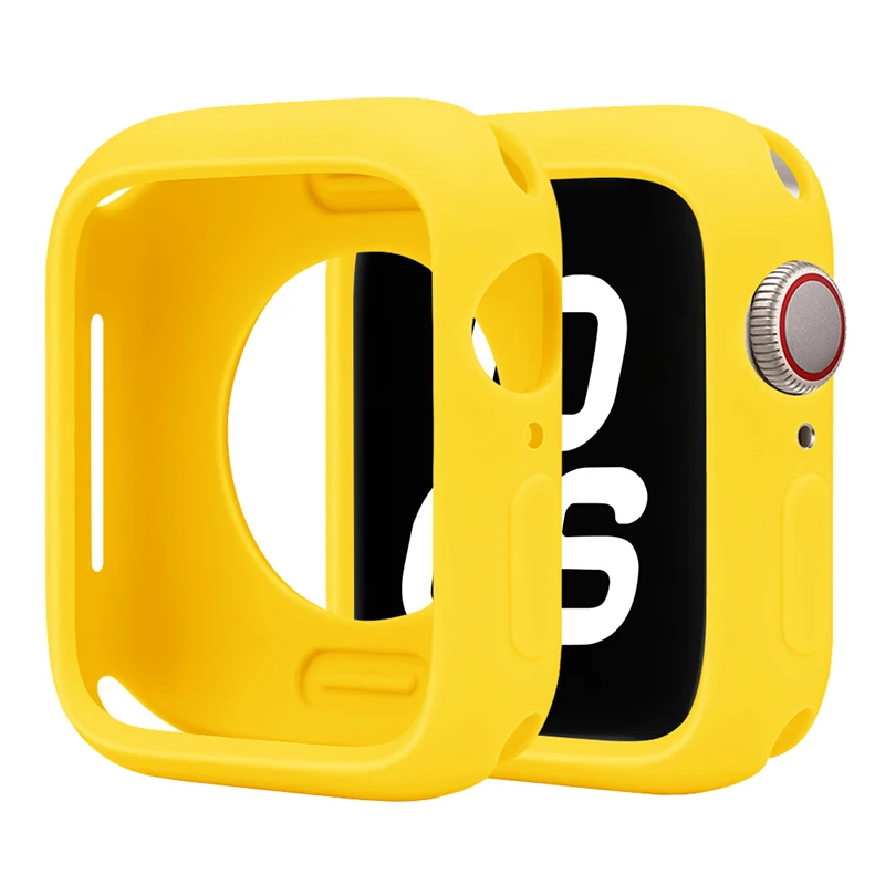 Premium Silicone Protective Case for Smartwatch - Durable Bumper Cover & Accessory Shield