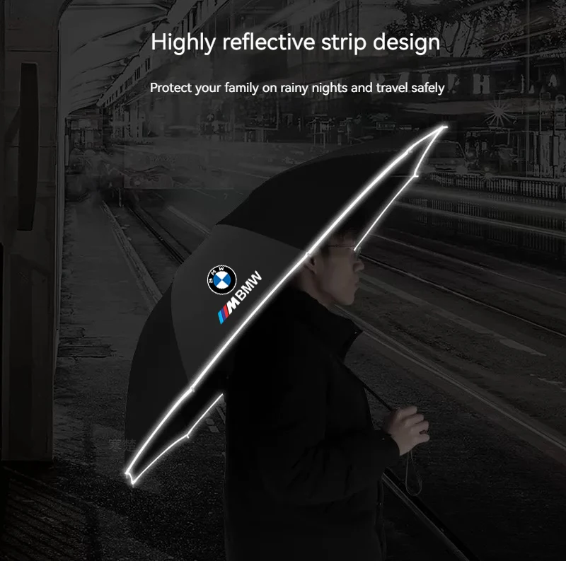 Car Automatic Folding Sun Protection Umbrella Reflective Sunshade BMW M X1 X3 X5 X6 F10 F15 F25 F30 E39 E46 E87 E90 Accessories