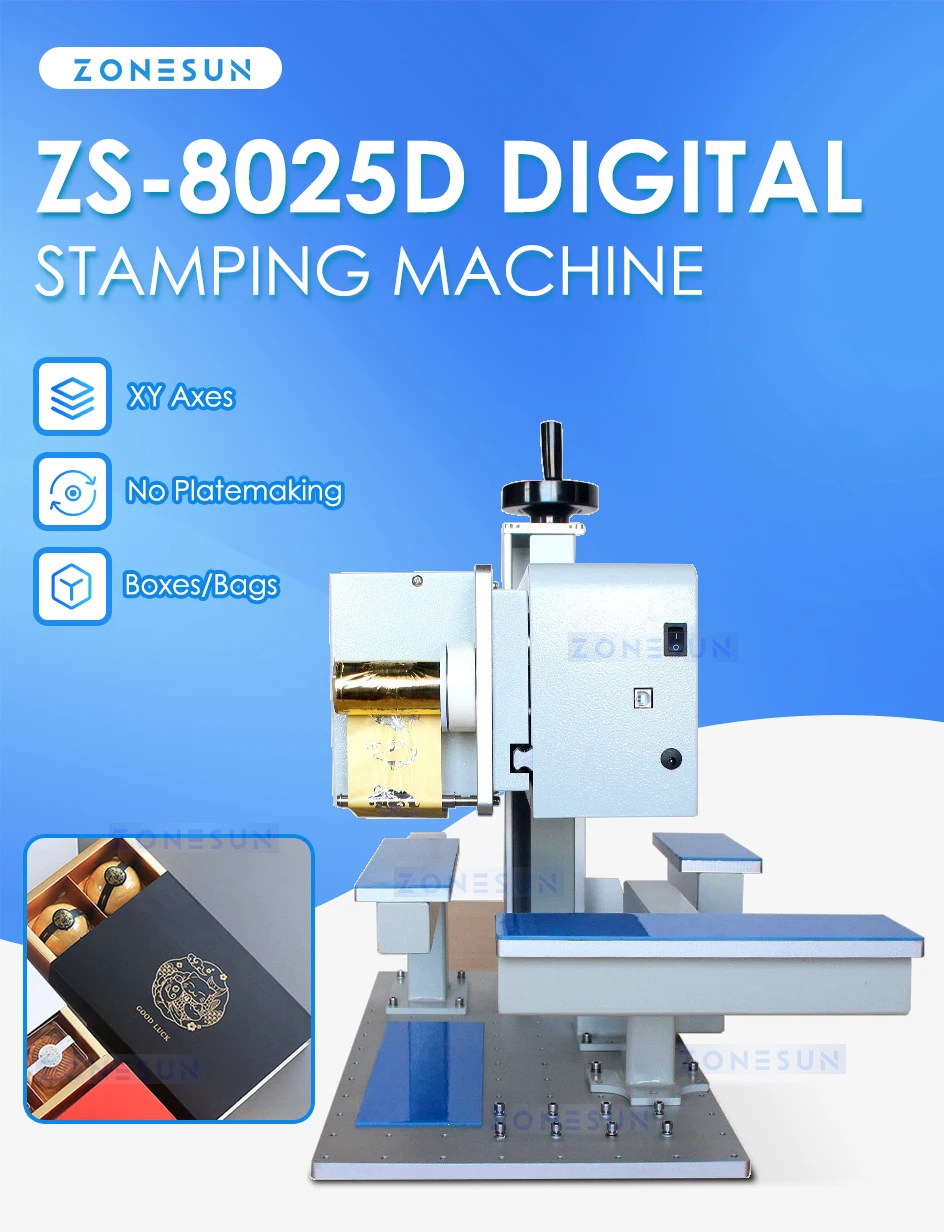 ZONESUN ZS-8025D Digital Stamping Machine