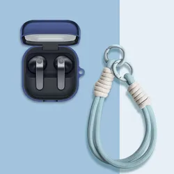 Silicone Earphone Case with Keyring and Wrist Lanyard - Buds 4 Pro (2)