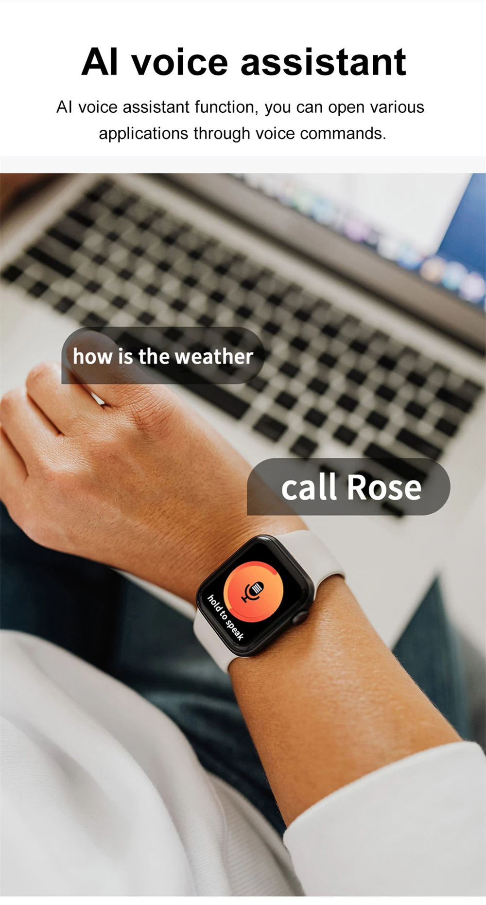 2022 M SEVEN Max 1.92" Sport Smartwatch Men Series 7 Bluetooth Call NFC Wireless Charger Women Fitness Smart Watch PK W27 X8 Pro