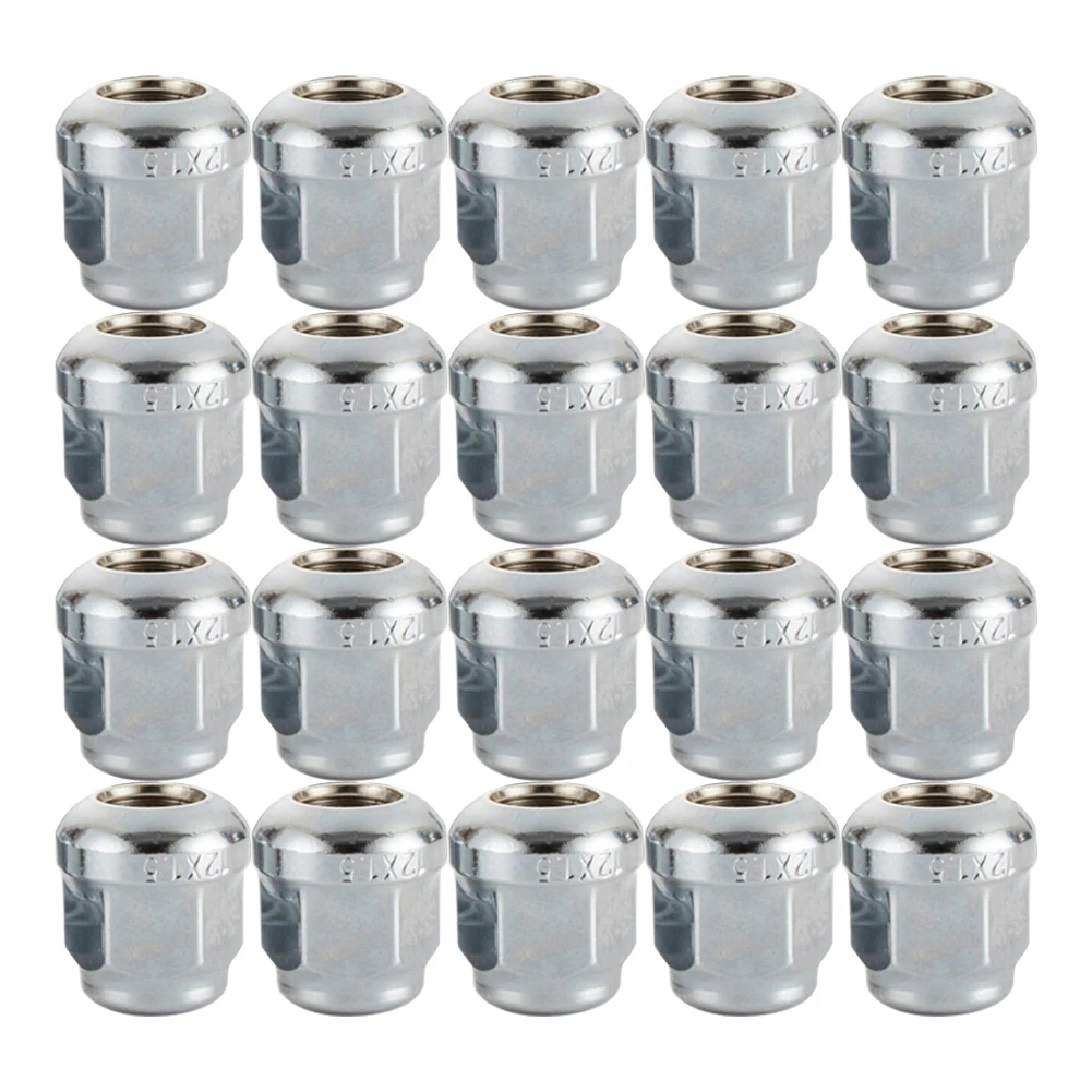 

None Front Rear Acorn Wheel Lug Nut Car For CR-V For Civic For Honda Lug Nut OEM Number:90304-SA5-013 Silver Brand New