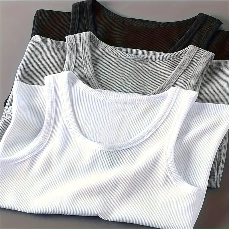 Men Solid Color Sports Tank Top Quick Dry Cool Breathable Round Neck Sleeveless Shirt Summer Outdoor Men Clothing cotton vest compression t shirt men undershirt short sleeve undershirt sports sleeveless vest tanktop set quick dry t shirt cotton sleeveless t shirt compression shirt men wrestling singlet