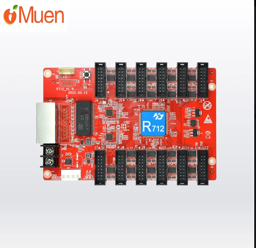 Huidu R712 Received Card for LED Screen display control system R512S Supports synchronous and asynchronous control cards