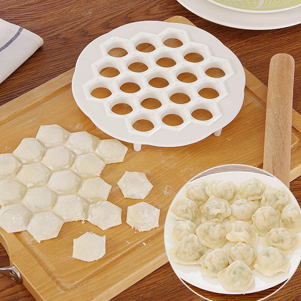 S12ca4bd50db94e8b9cd1c1b3e04bbb8aZ 19 Holes Kitchen Dough Press Ravioli Making Mould Dumpling Mold Maker DIY Maker Dumpling Pelmeni Mold Pasta Form