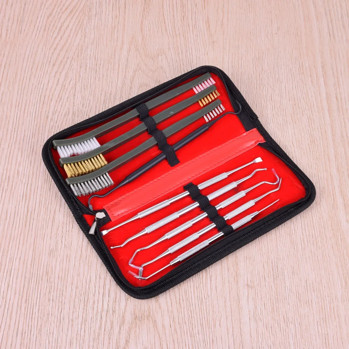 

Pistol Rifle Shotgun Gun Cleaning Kit Set Brass Brush Tactical Bolt Slide Cleaning Tool Gun Cleaning Picks For All Devices