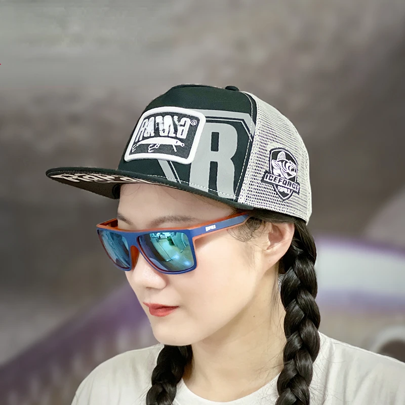 

Flat-brimmed Baseball Cap Outdoor Sports Visor Mesh Breathable Unisex Fashion