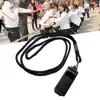 Warning Black Color Children Sports Whistle Cheerleading Tools Sports Good 3
