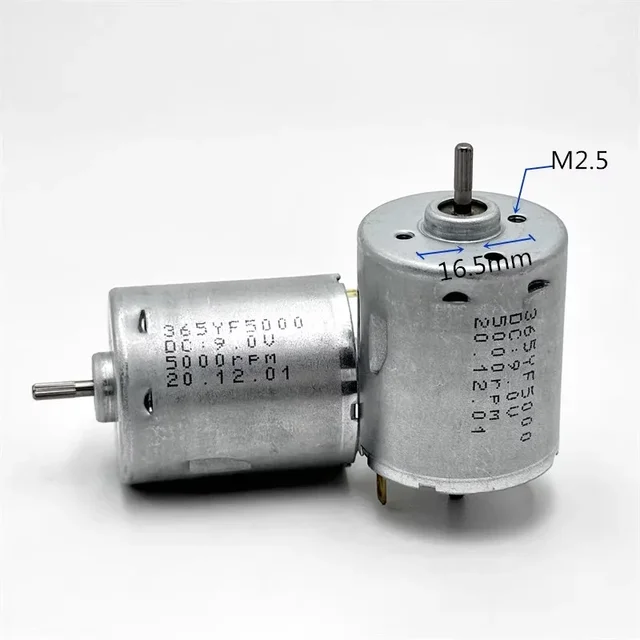 R260 DC Micro Motor R260 High Speed DC Micro Motor - 6V/9V/12V/18V ...