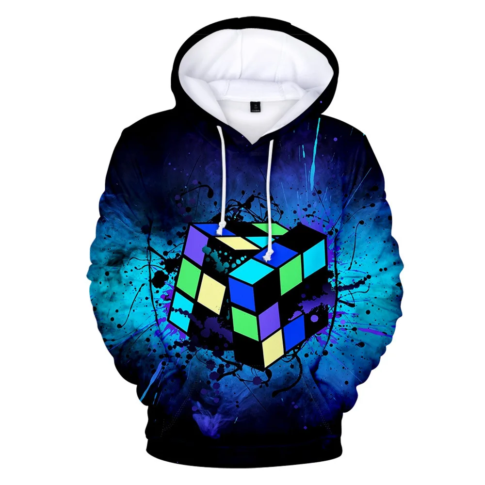 

Personality 3D Print Rubik's Cube Hoodie Women/Men/Children's Hoodies Sweatshirts Kids Spring Autumn Loose Cosplay costume