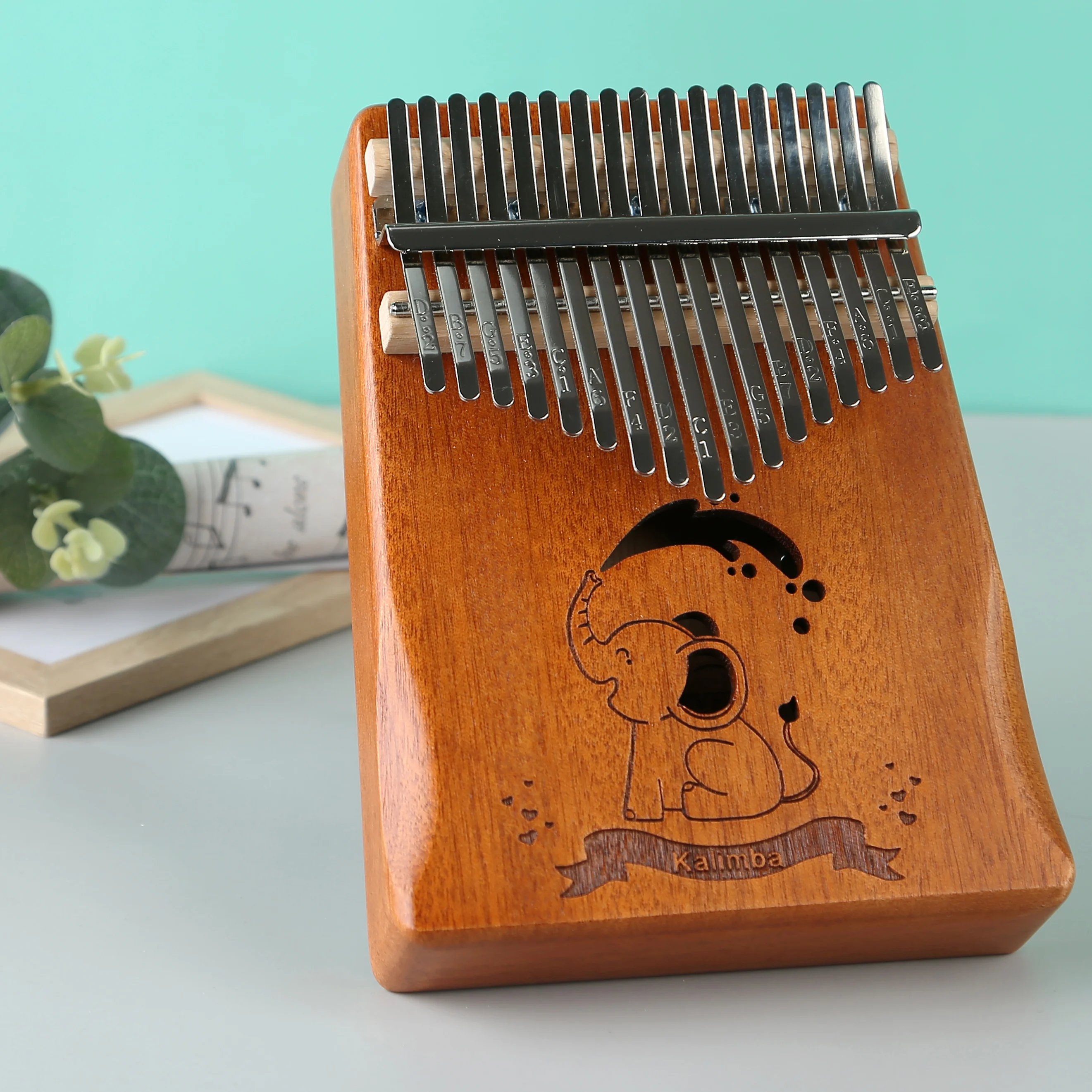 Lydezy Portable 17-Key Thumb Piano Kit - Perfect Gift