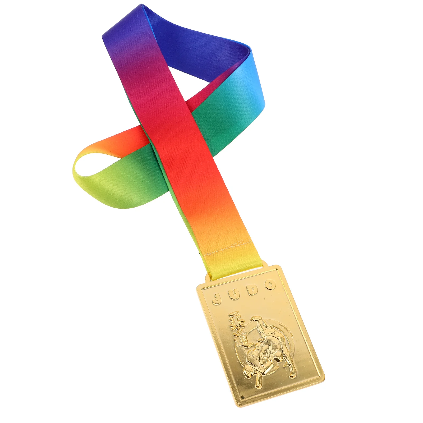 Metallic Judo Medal Durable Awards Souvenirs Gold Silver Bronze Medals Sports Game Awards Participation Award Team Sports